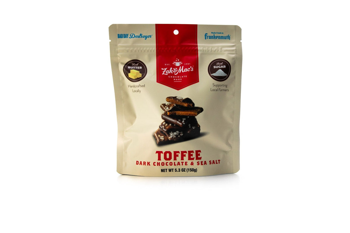Toffee - Dark Chocolate & Sea Salt (5 OZ)
