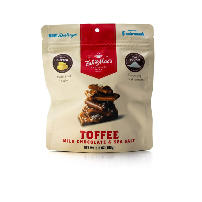 Toffee - Milk Chocolate & Sea Salt (5 OZ)